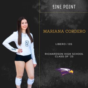 Mariana Cordero Richardson High Volleyball Senior '23