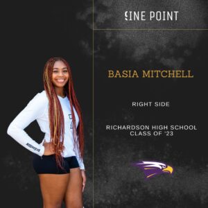 Basia Mitchell Richardson High Volleyball Senior '23